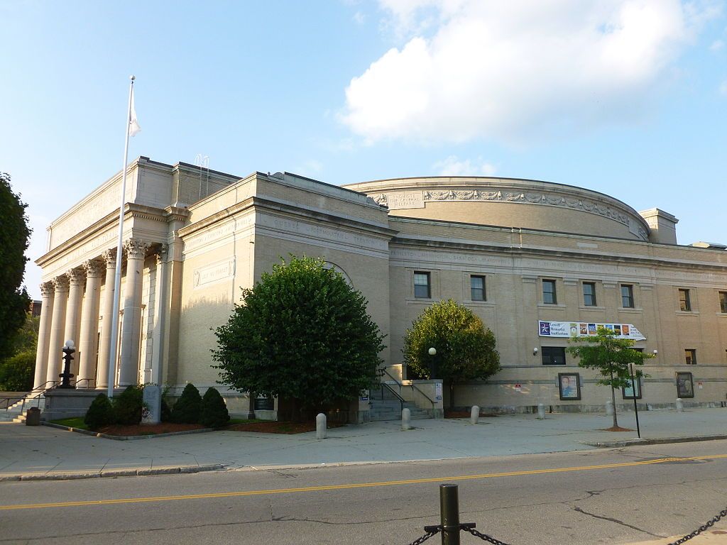 View of Lowell Memorial Auditorium