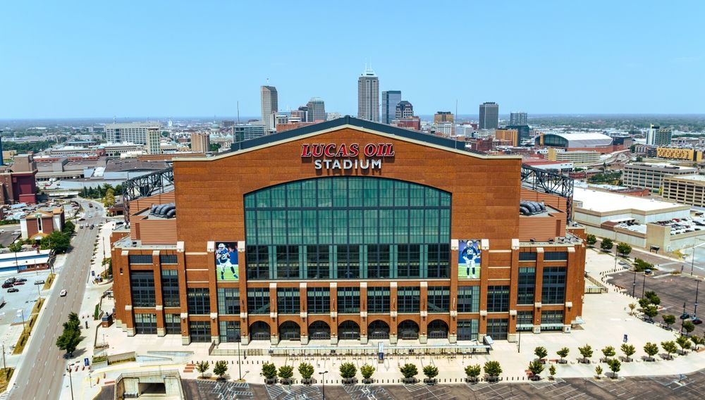 Lucas Oil Stadium in Indianapolis