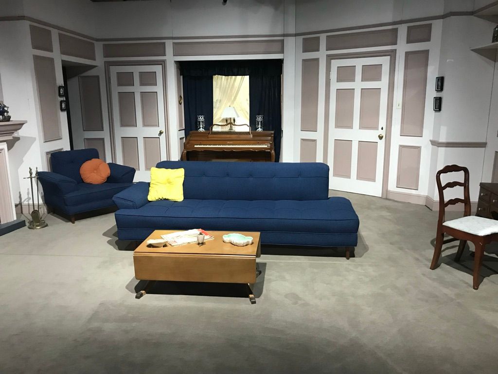 Living room at Lucille Ball Desi Arnaz Museum