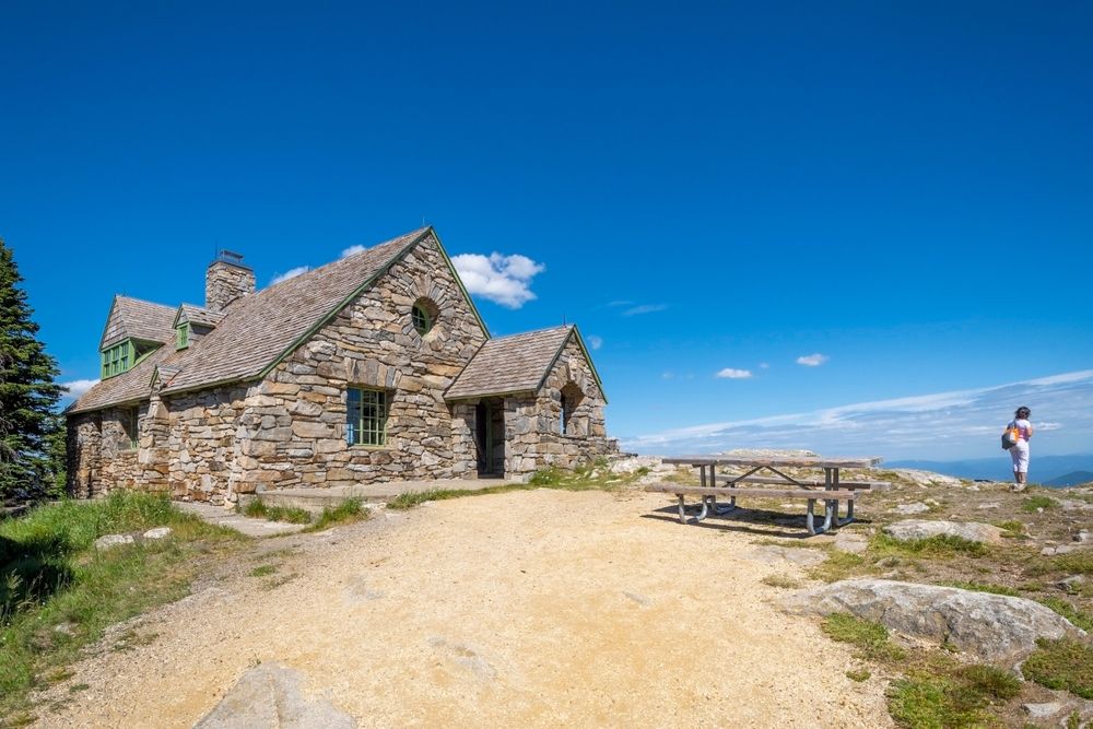 A house on top of the Mount Spokane State Park