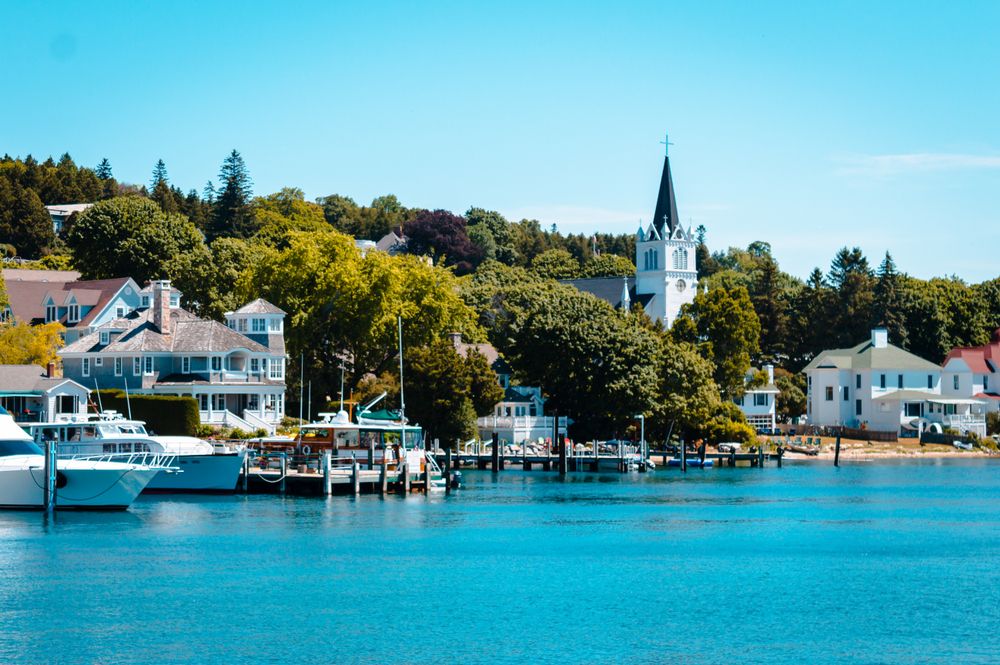 Harbor at Mackinac Island