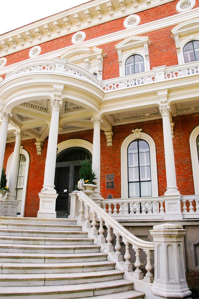 Steps leading to the entrance of Hay House
