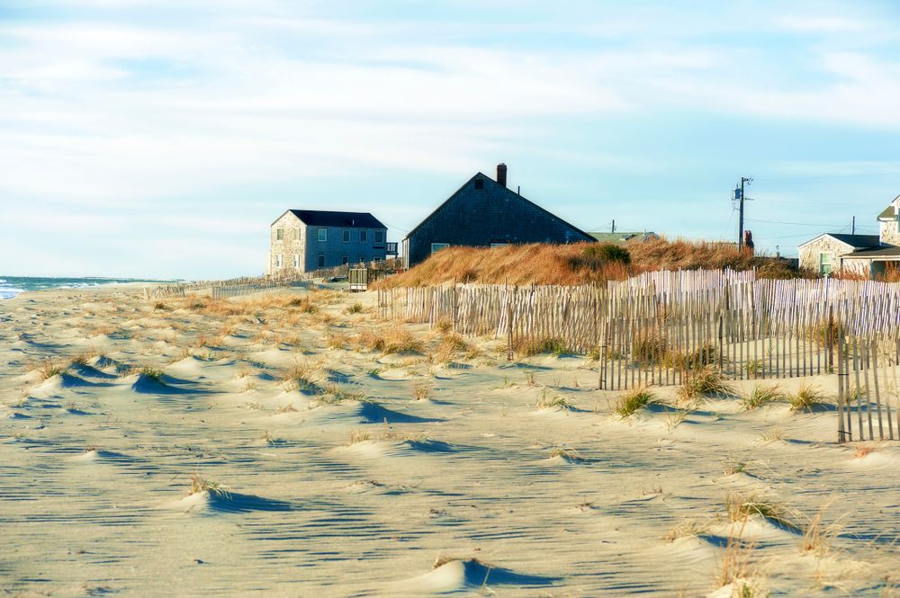 Sunny day at Madaket Beach