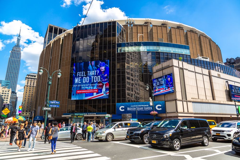 Madison Square Garden in New York