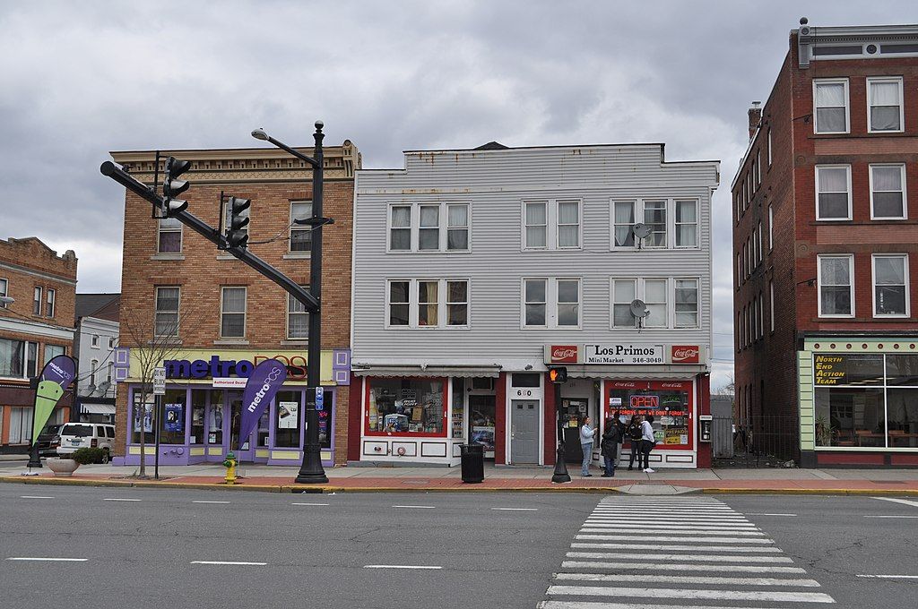View of the Main Street Middletown