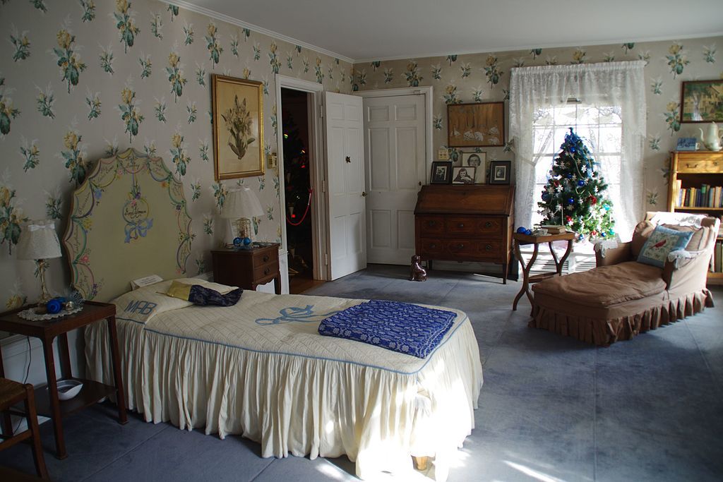 Interior view of the house at Malabar Farm