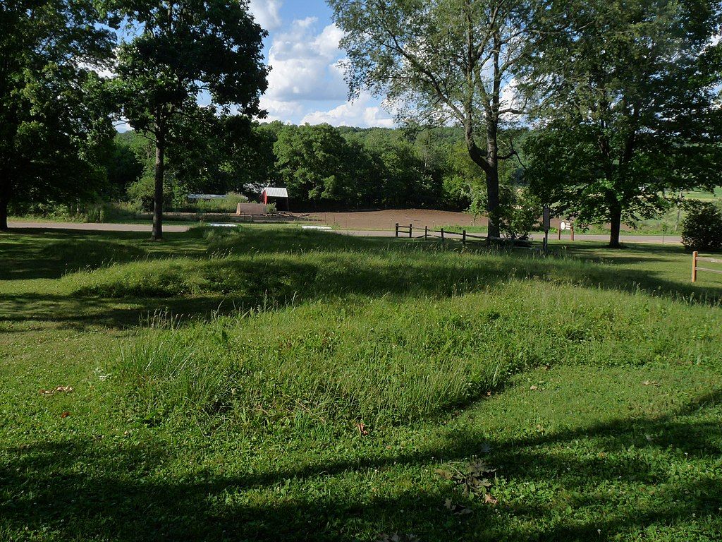Landscape of Man Mound Park