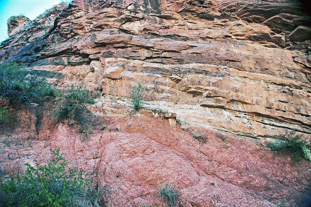 Natural rock formation at Manitou Springs