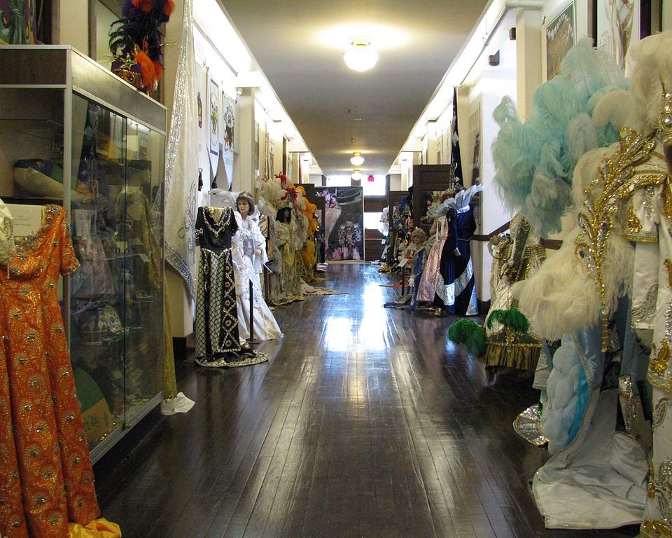 Exhibit in Mardi Gras Museum