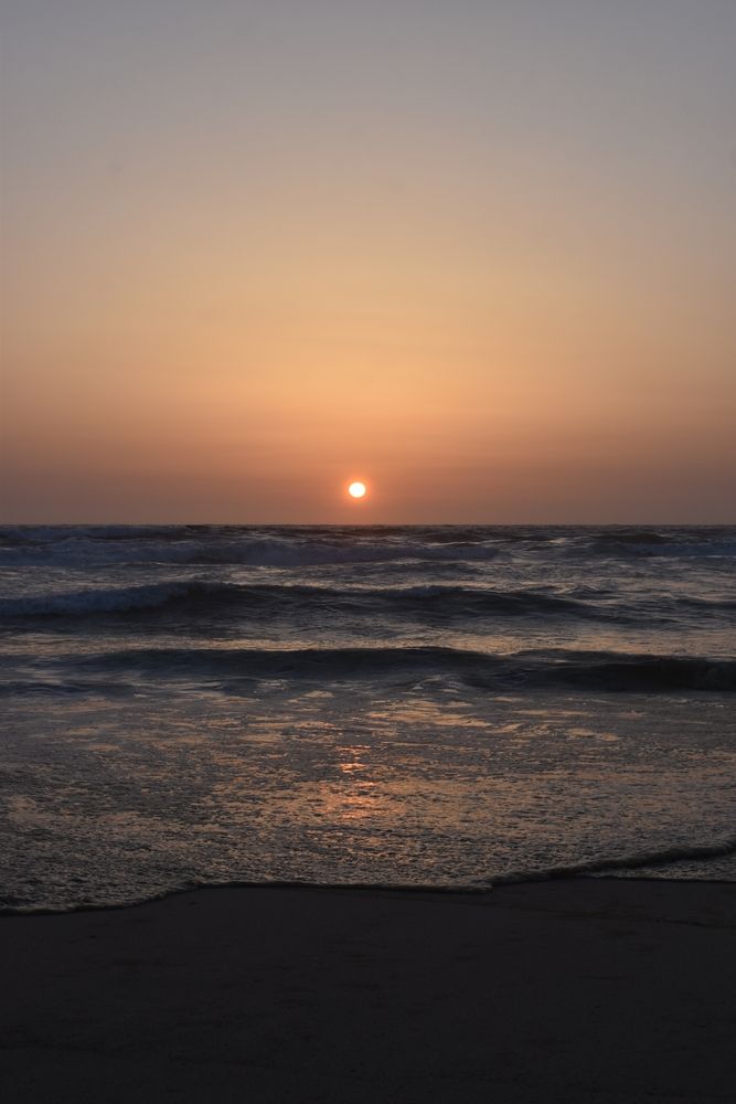 Sunset at Marina State Beach