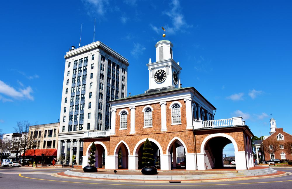 Exterior of Market House Fayetteville