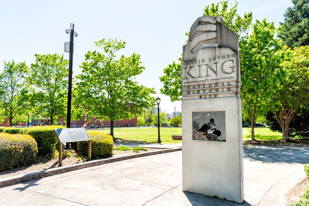 View of Martin Luther King, Jr. National Historic Park
