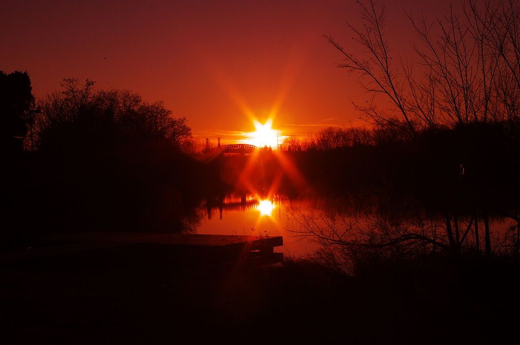 Sunset at Maryville-Alcoa Greenway