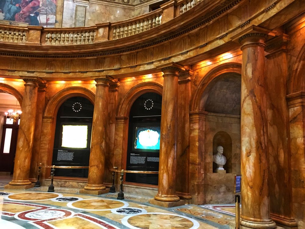 Interior view of Massachusetts State House