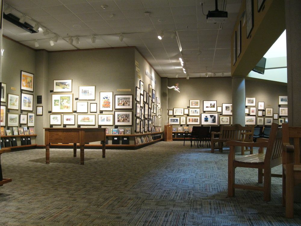 Interior of the Mazza Museum