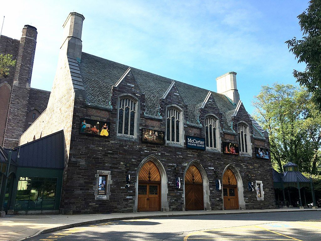 Front exterior view of McCarter Theatre Center
