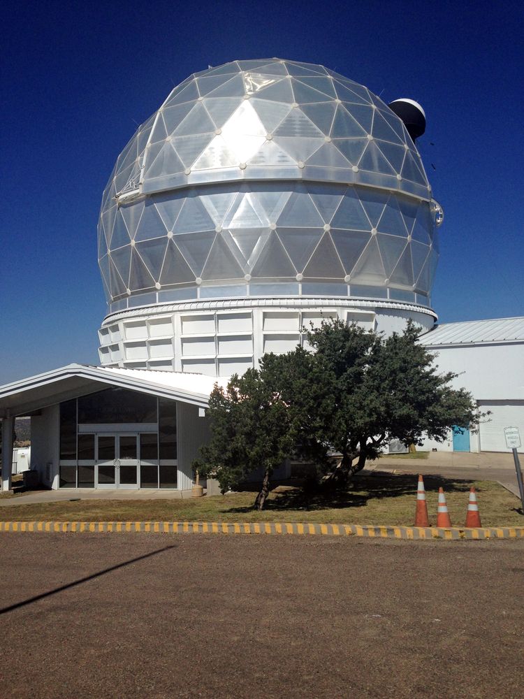 Telescope at McDonald Observatory