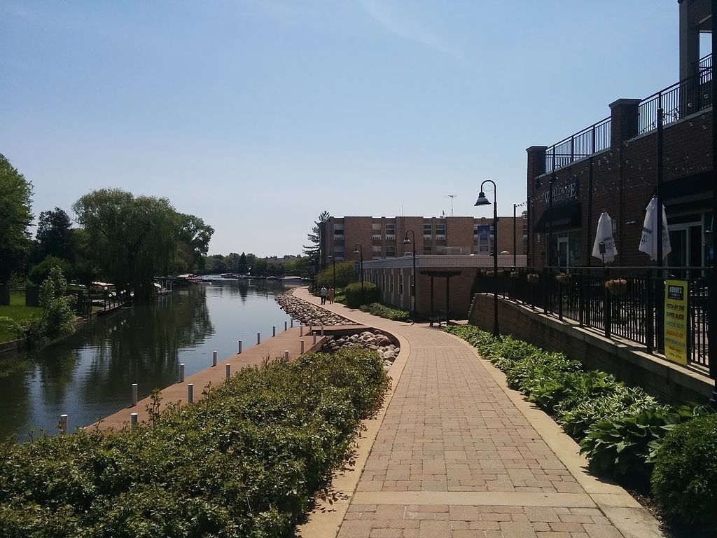Pathway at McHenry Riverwalk