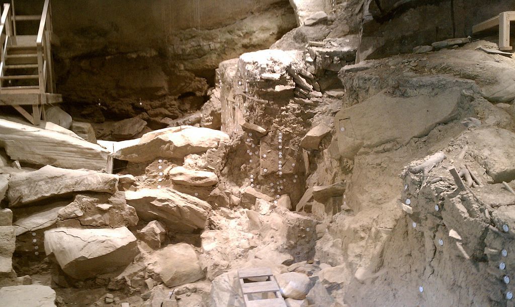 Rocks at Meadowcroft Rockshelter