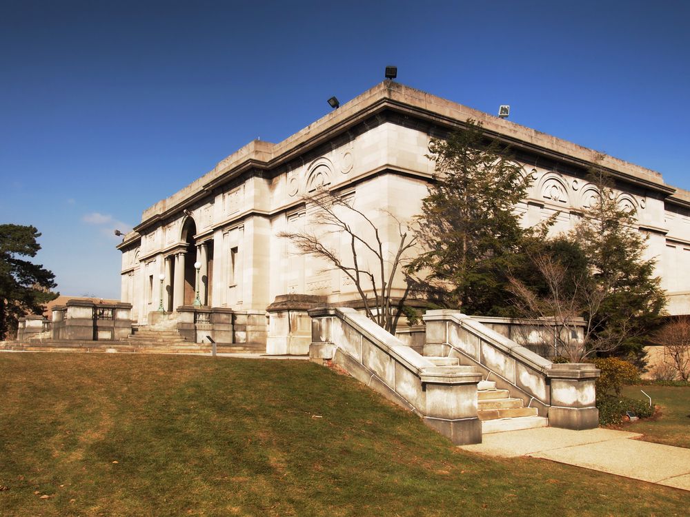 exterior of Memorial Art Gallery, Rochester