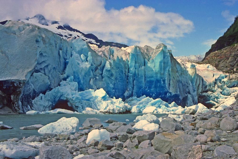 View of Mendenhall Glacier