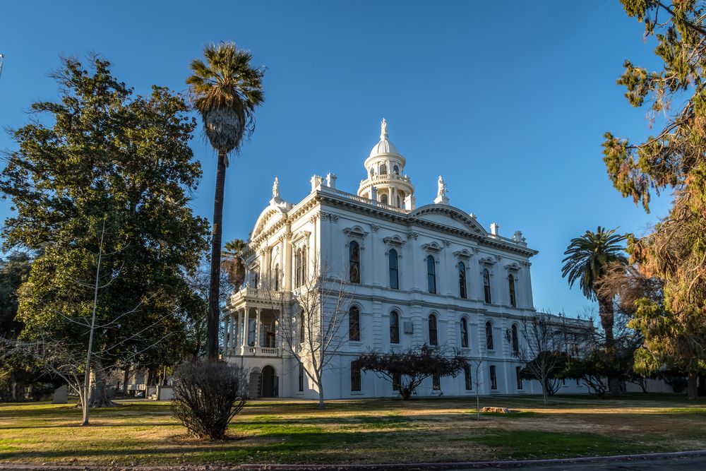 View of Merced County Courthouse Museum