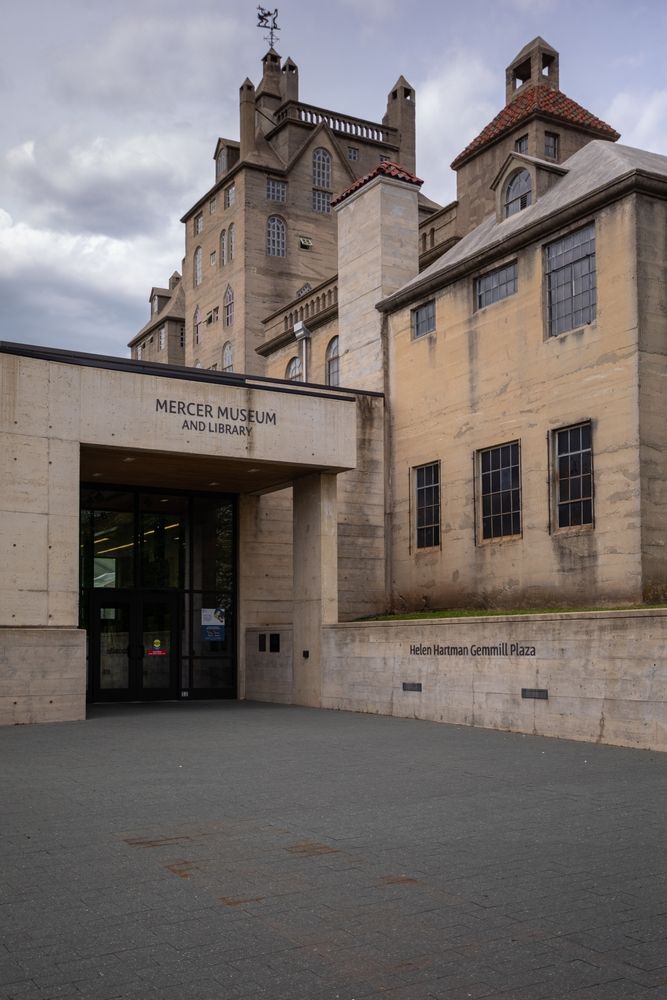 Exterior of the Mercer Museum