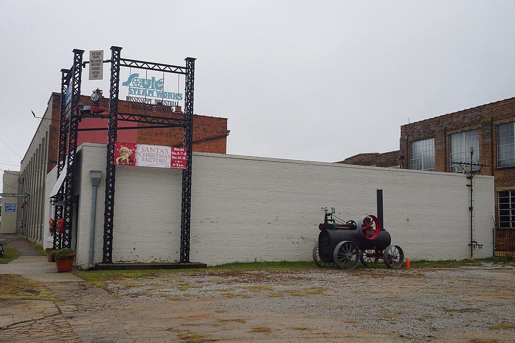 Facade of Mississippi Industrial Heritage Center