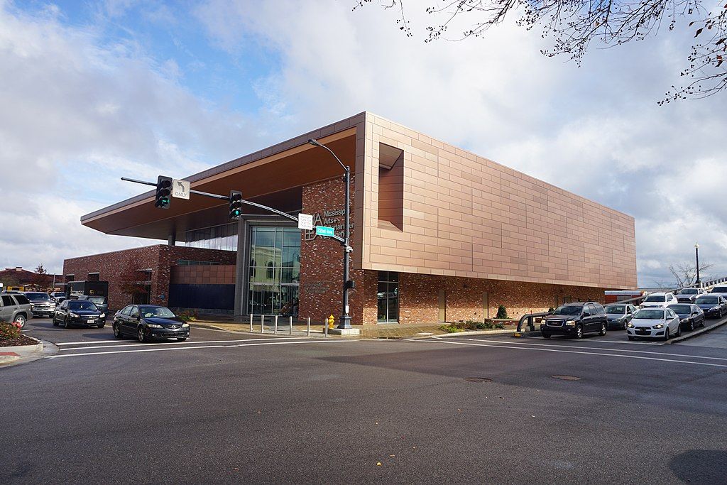 Exterior of Mississippi’s Arts + Entertainment Experience or MAX