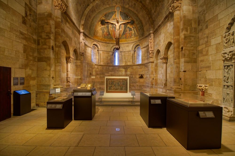 Stunning interior view of Met Cloisters