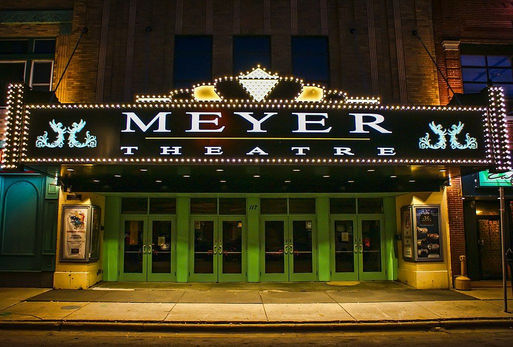 Front exterior of the Meyer Theatre