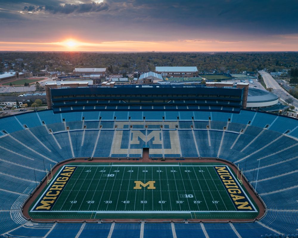 Michigan Stadium in Ann Arbor