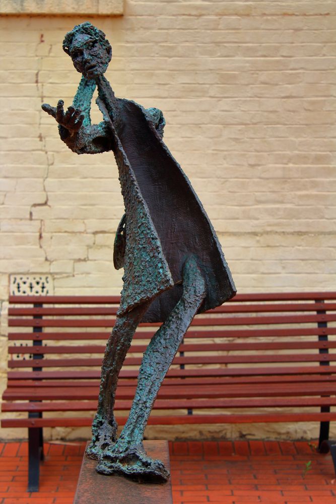 Statue at Migration Museum
