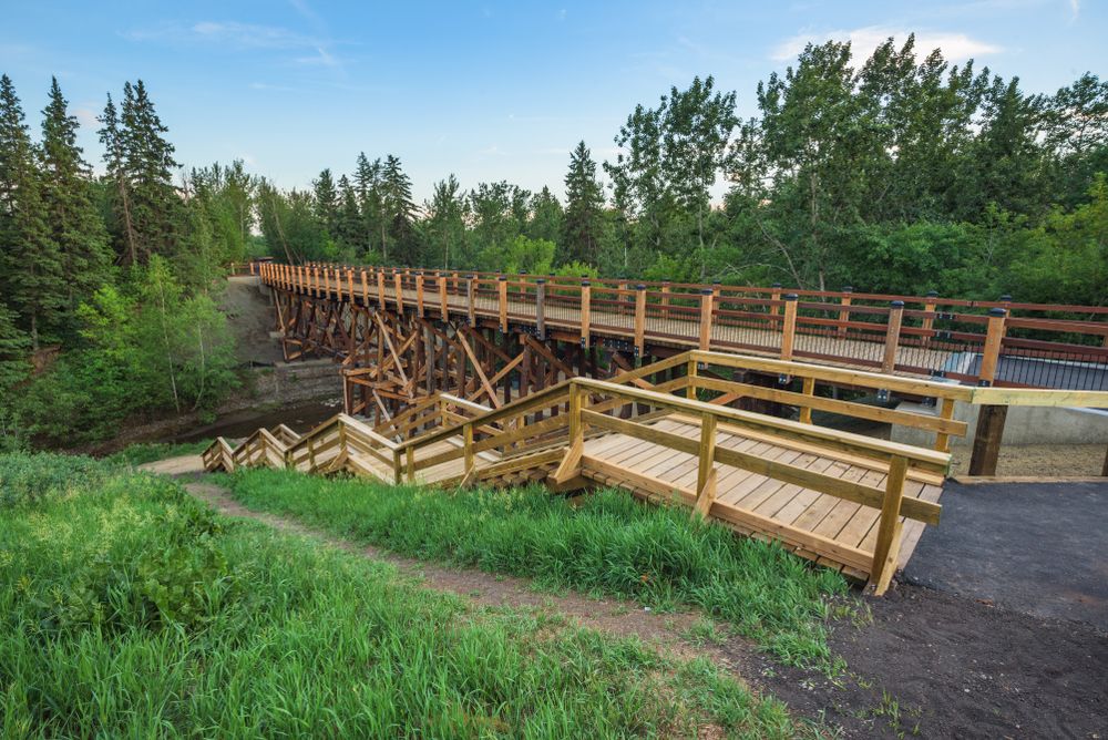 Bridge at Mill Creek Ravine Park