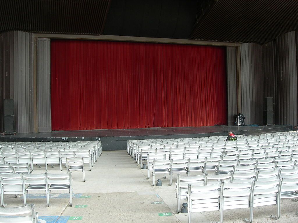 Stage at the Miller Outdoor Theater