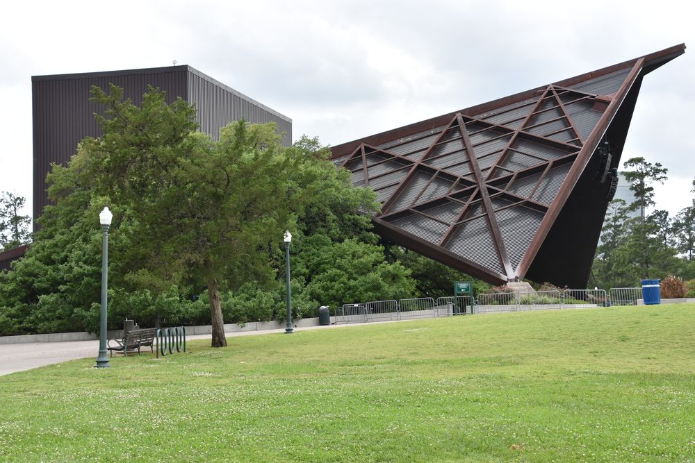 Exterior view of the Miller Outdoor Theater