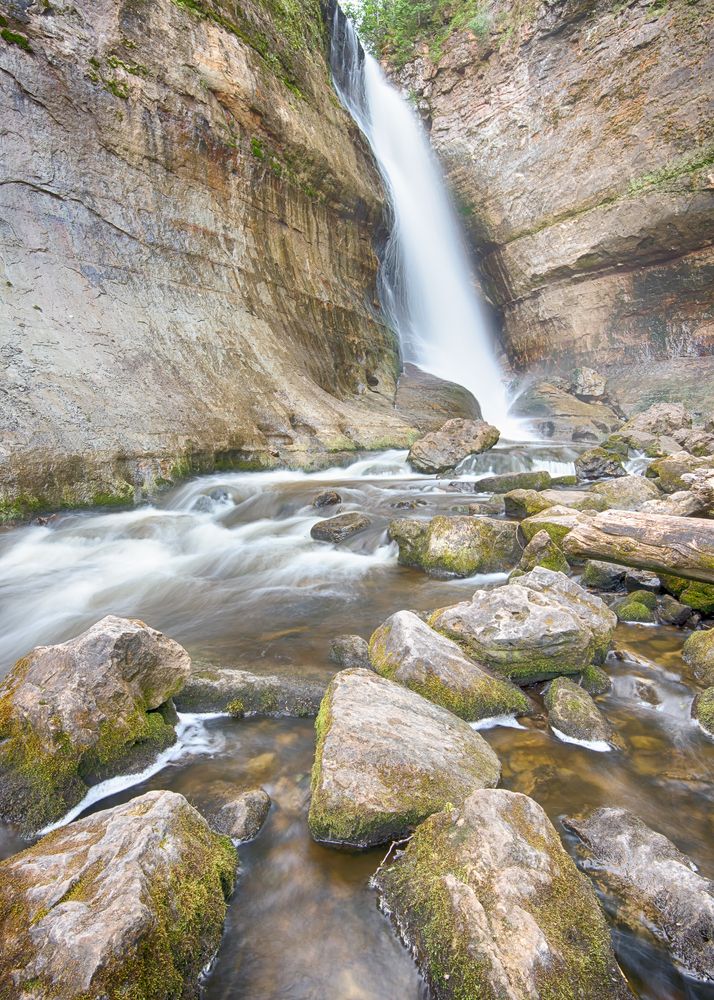 View of Miner’s Falls