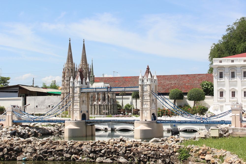 Miniature of London Bridge in Pattaya