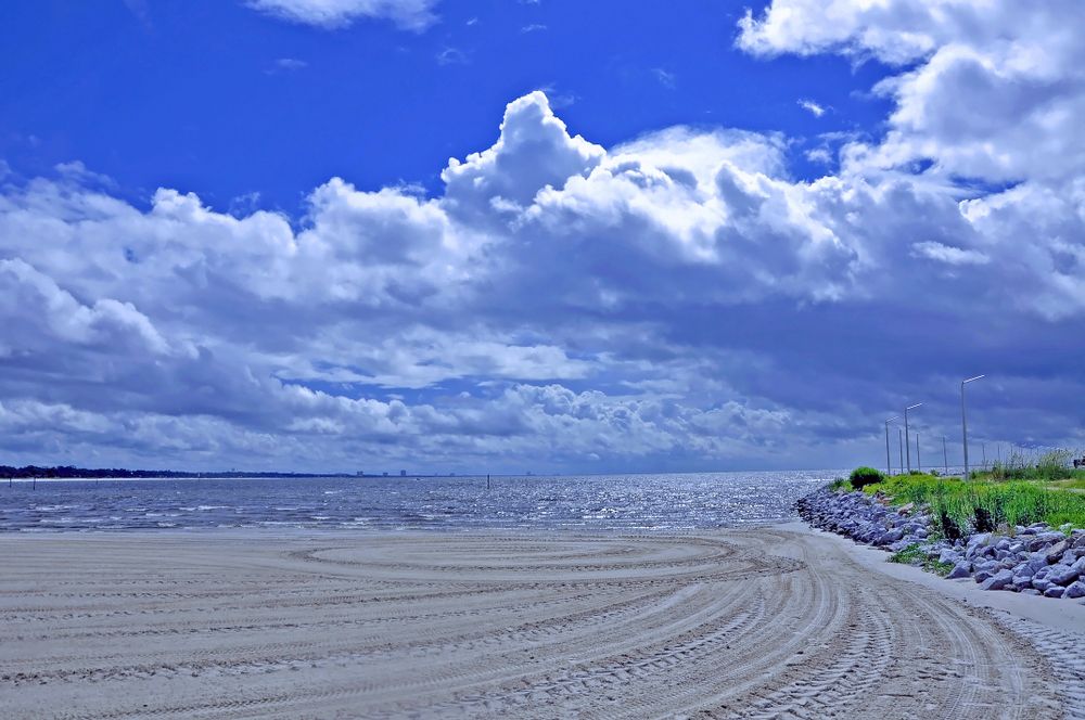 Scenic view of Mississippi Beach