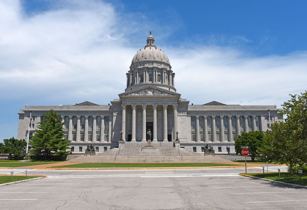 Front View of the Missouri State Capitol