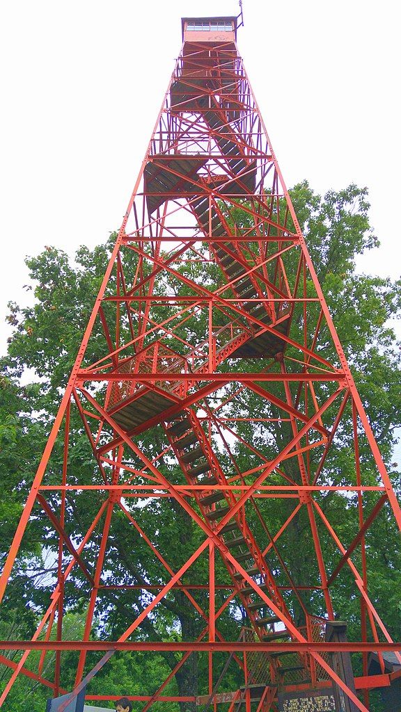 View of Mohican Fire Tower