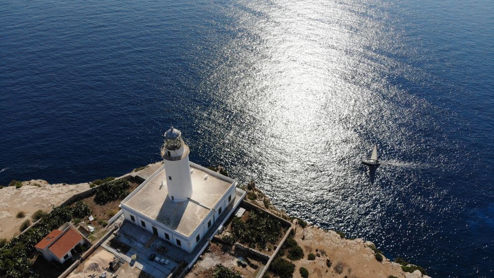 Scenic View of La Mola Lighthouse