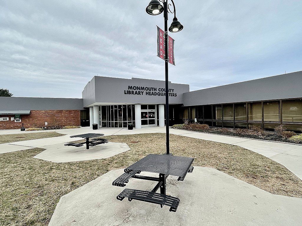 Exterior view of the Monmouth County Library