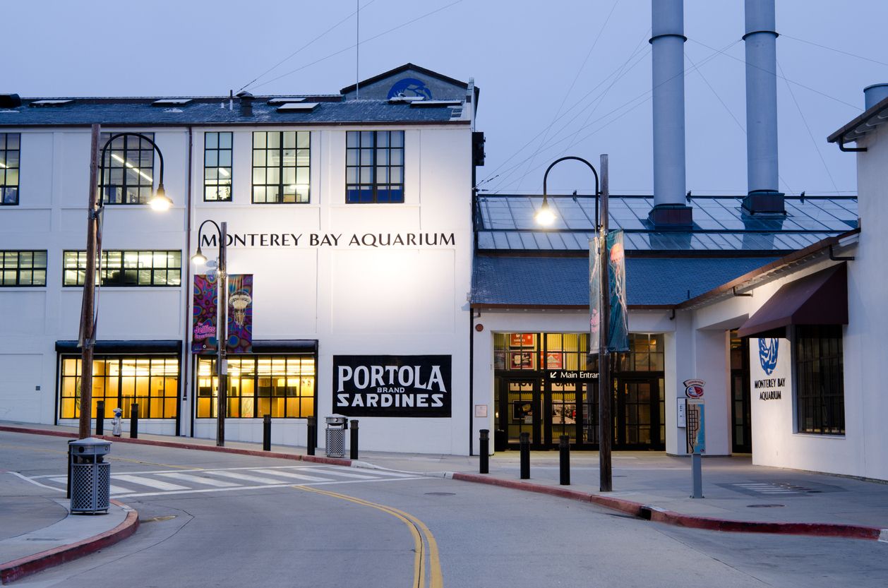 Monterey Bay Aquarium at Monterey, California