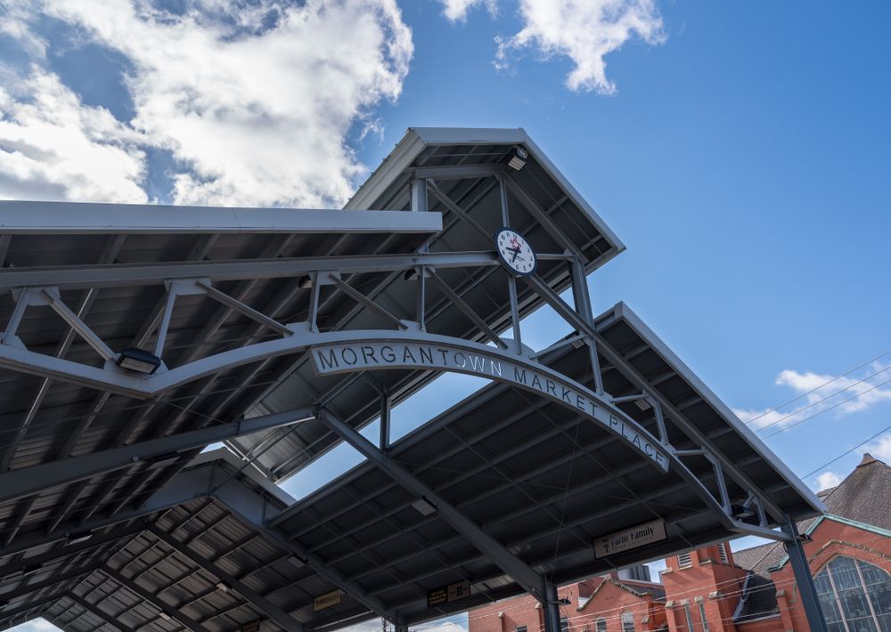 Signage of Morgantown Farmers Market