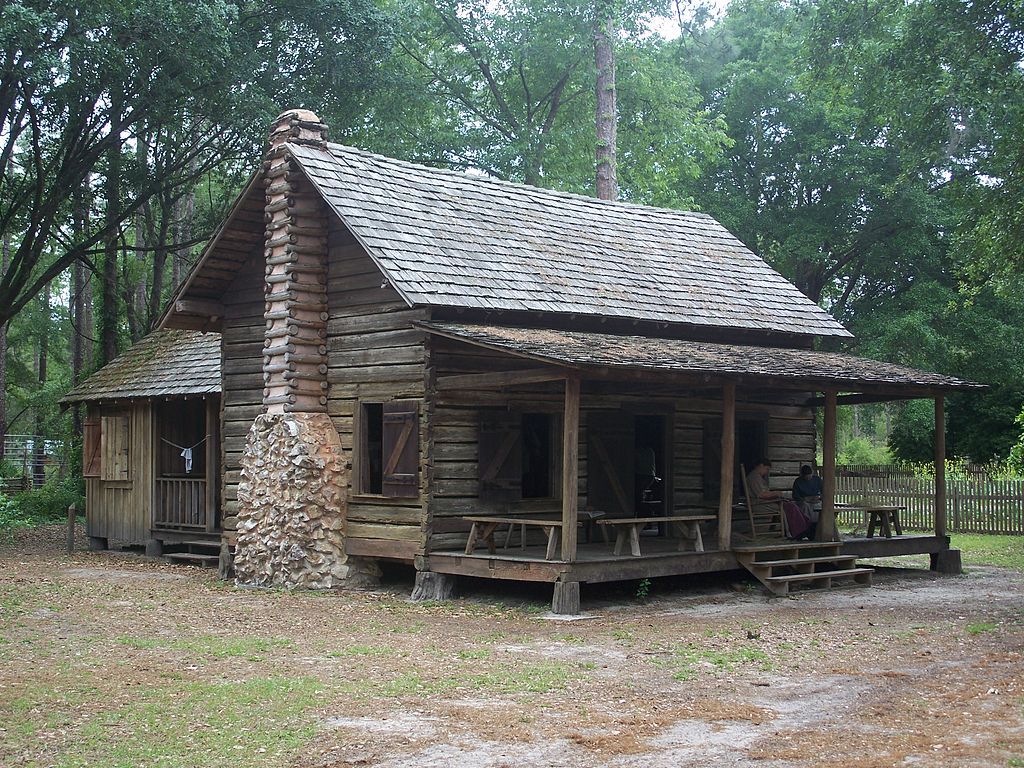 Living history farm in Morningside Nature Center