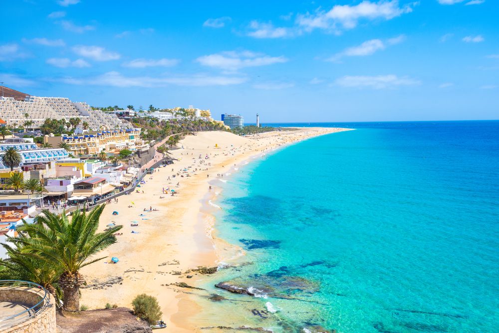 Morro Jable in Fuerteventura, Spain