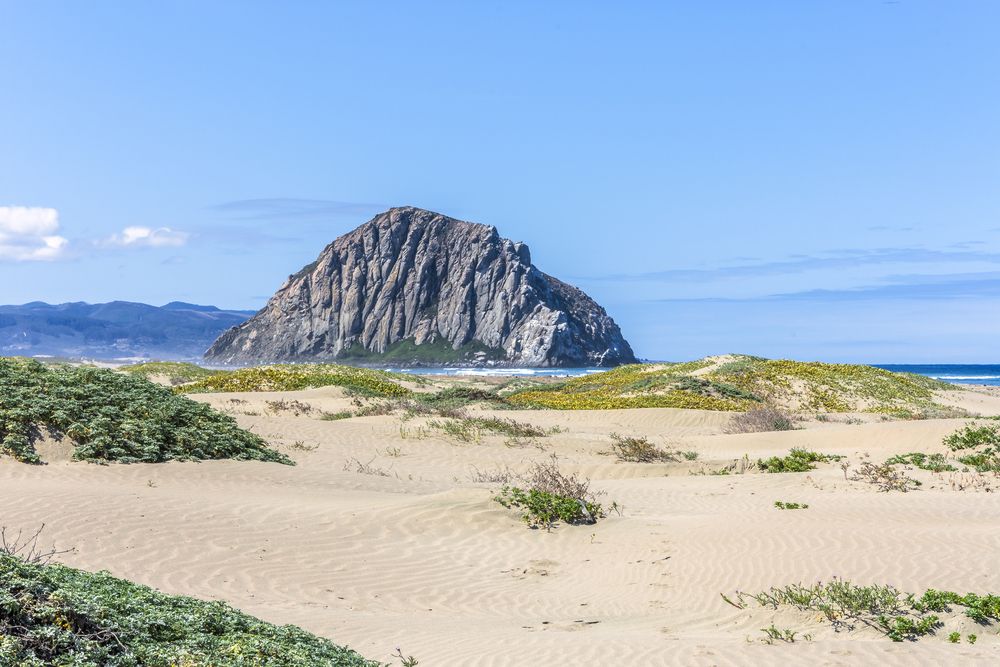 The sands of Morro Strand State Beach