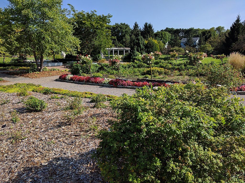 Scenic view of the Muriel Sahlin Arboretum