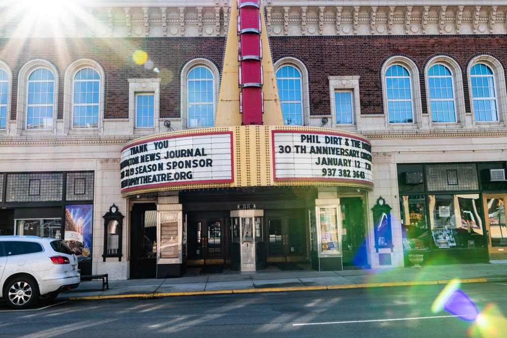 exterior of Murphy Theater